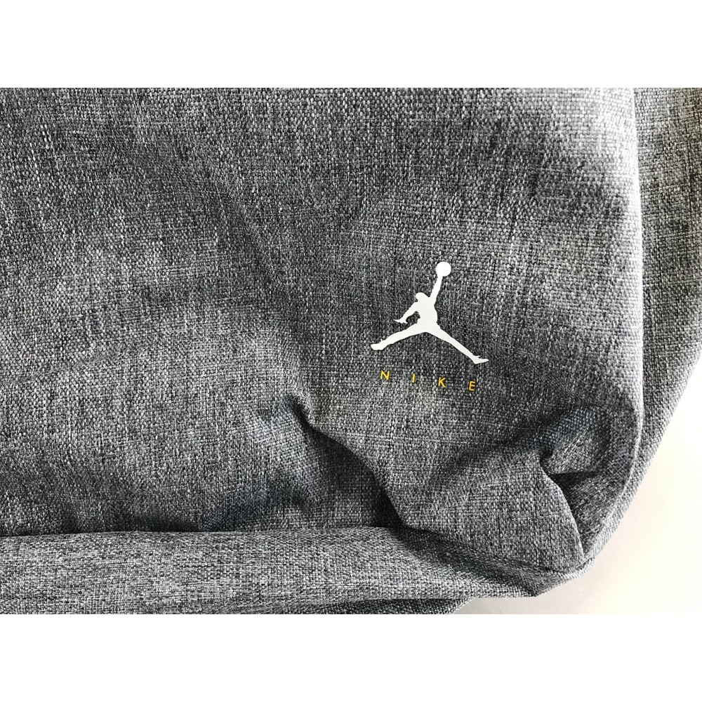 NEW NIKE AIR JORDAN JUMPMAN BACKPACK GRAY 13"LAPTOP STORAGE BLACK SCHOOL BAG - Picture 3 of 14